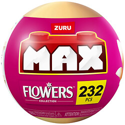 Конструктор ZURU MAX S1 серия Садовые цветы в капсуле