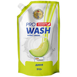 Крем-мыло жидкое Pro WASH Дыня дой-пак