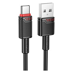 USB кабель Borofone BX110, Type-C, 1.0 м., Черный