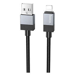 USB кабель Hoco X110 Apple iPhone SE 2022 / iPhone 14 Pro Max / iPhone 14 Plus / iPhone 14 Pro / iPhone 14 / iPhone 13 Pro / iPhone 13 Mini / iPhone 13 / iPhone 13 Pro Max / iPhone 12 Mini / iPhone 12 Pro Max / iPhone 12 Pro, Lightning, 1.0 м., Черный