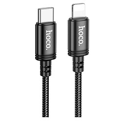 USB кабель Hoco X89 Apple iPhone SE 2022 / iPhone 14 Pro Max / iPhone 14 Plus / iPhone 14 Pro / iPhone 14 / iPhone 13 Pro / iPhone 13 Mini / iPhone 13 / iPhone 13 Pro Max / iPhone 12 Mini / iPhone 12 Pro Max / iPhone 12 Pro, Lightning, 2.0 м., Чорний