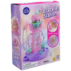 Набор для творчества "Bracelet Station": 39 элементов, станция для создания украшений, стразы, основа для украшений, Tuosiqi