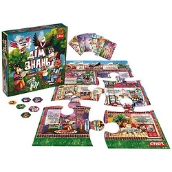Настольная игра " Дом знаний", укр