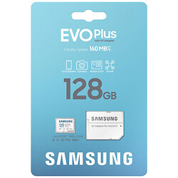 Карта памяти Samsung Evo Plus MB-MC128SA, 128 Гб.