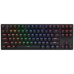 Клавіатура Hator Icefall Mecha TKL Rainbow, Чорний