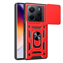 Чехол (накладка) Xiaomi Redmi Note 14, Armor Guard Shield, Красный