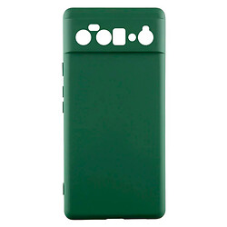 Чехол (накладка) Google Pixel 6 Pro, GETMAN Liquid Silk, Dark Green, Зеленый