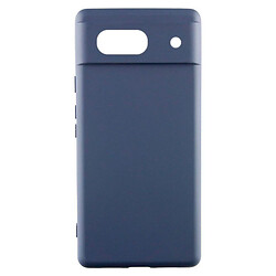 Чохол (накладка) Google Pixel 6, GETMAN Liquid Silk, Midnight Blue, Синій