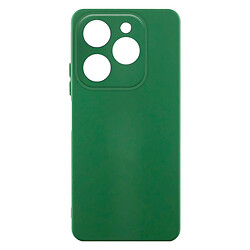 Чехол (накладка) Infinix Hot 40i, GETMAN Liquid Silk, Dark Green, Зеленый