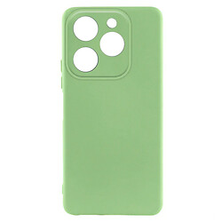 Чехол (накладка) Infinix Hot 40i, GETMAN Liquid Silk, Pistachio, Зеленый