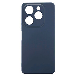 Чохол (накладка) Infinix Hot 40i, GETMAN Liquid Silk, Midnight Blue, Синій