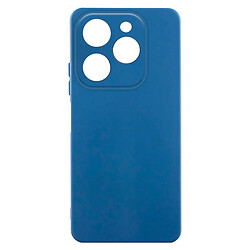 Чохол (накладка) Infinix Hot 40i, GETMAN Liquid Silk, Navy Blue, Синій