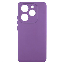 Чехол (накладка) Infinix Hot 40i, GETMAN Liquid Silk, Amethyst, Фиолетовый