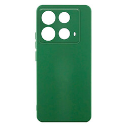 Чехол (накладка) Infinix Note 40, GETMAN Liquid Silk, Dark Green, Зеленый