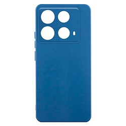 Чохол (накладка) Infinix Note 40, GETMAN Liquid Silk, Navy Blue, Синій
