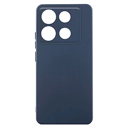 Чохол (накладка) Infinix Note 40 Pro, GETMAN Liquid Silk, Midnight Blue, Синій