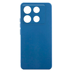Чохол (накладка) Infinix Note 40 Pro, GETMAN Liquid Silk, Navy Blue, Синій