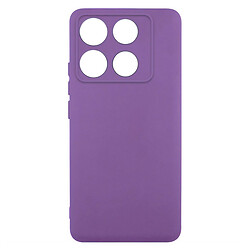 Чехол (накладка) Infinix Note 40 Pro, GETMAN Liquid Silk, Amethyst, Фиолетовый