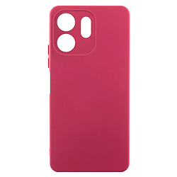 Чехол (накладка) Infinix Hot 50i / Smart 9, GETMAN Liquid Silk, Marsala, Бордовый