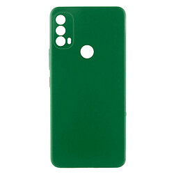 Чехол (накладка) Motorola XT2158 Moto E30 / XT2159 Moto E40, GETMAN Liquid Silk, Dark Green, Зеленый