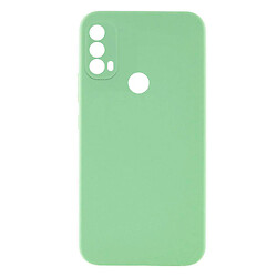Чехол (накладка) Motorola XT2158 Moto E30 / XT2159 Moto E40, GETMAN Liquid Silk, Pistachio, Зеленый