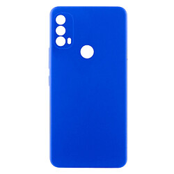 Чехол (накладка) Motorola XT2158 Moto E30 / XT2159 Moto E40, GETMAN Liquid Silk, Iris, Синий