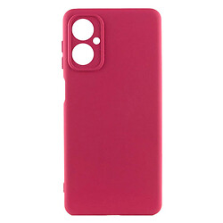 Чехол (накладка) Motorola Moto G14, GETMAN Liquid Silk, Marsala, Бордовый