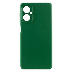 Чехол (накладка) Motorola Moto G14, GETMAN Liquid Silk, Dark Green, Зеленый