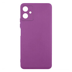Чохол (накладка) Motorola Moto G54, GETMAN Liquid Silk, Grape, Фіолетовий