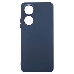 Чохол (накладка) OPPO A60, GETMAN Liquid Silk, Midnight Blue, Синій
