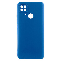 Чохол (накладка) Xiaomi Redmi 10C, GETMAN Liquid Silk, Navy Blue, Синій