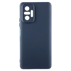 Чохол (накладка) Xiaomi Redmi Note 10 Pro / Redmi Note 10 Pro Max, GETMAN Liquid Silk, Midnight Blue, Синій