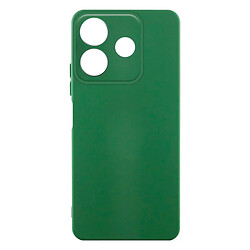 Чехол (накладка) Xiaomi Redmi Note 14 5G, GETMAN Liquid Silk, Dark Green, Зеленый