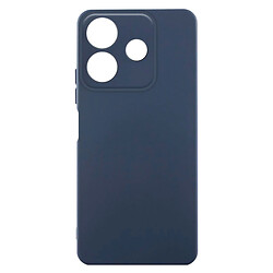 Чохол (накладка) Xiaomi Redmi Note 14 5G, GETMAN Liquid Silk, Midnight Blue, Синій