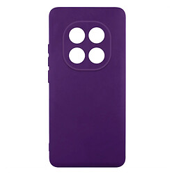 Чехол (накладка) Xiaomi Redmi Note 14 Pro 4G, GETMAN Liquid Silk, Dark Purple, Фиолетовый