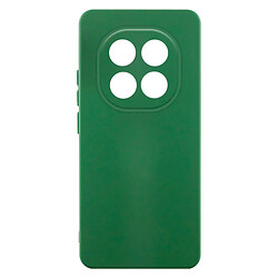 Чехол (накладка) Xiaomi Redmi Note 14 Pro 5G, GETMAN Liquid Silk, Dark Green, Зеленый