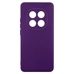Чехол (накладка) Xiaomi Redmi Note 14 Pro 5G, GETMAN Liquid Silk, Dark Purple, Фиолетовый