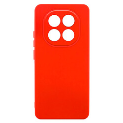 Чехол (накладка) Xiaomi Redmi Note 14 Pro Plus 5G, GETMAN Liquid Silk, Красный