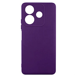 Чехол (накладка) ZTE Nubia V60, GETMAN Liquid Silk, Dark Purple, Фиолетовый