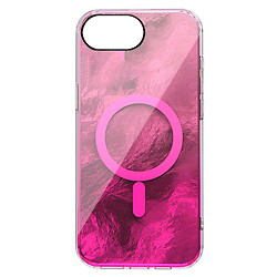 Чехол (накладка) Apple iPhone 16e, Shiny Mountain, MagSafe, Розовый