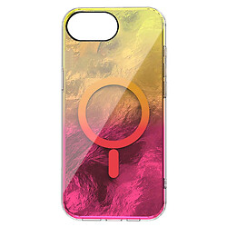 Чохол (накладка) Apple iPhone 16e, Shiny Mountain, Yellow-Pink, MagSafe, Жовтий