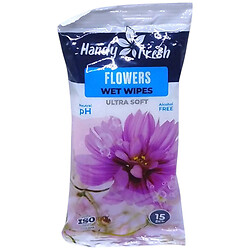 Вологі серветки "Flowers", HandyFresh