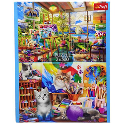Пазли "Мистецтво живопису", 2х500 ел, Trefl