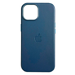 Чохол (накладка) Apple iPhone 16, Leather Case Color, MagSafe, Синій
