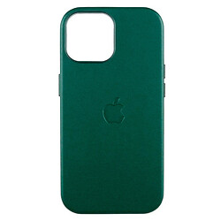 Чохол (накладка) Apple iPhone 16, Leather Case Color, MagSafe, Зелений