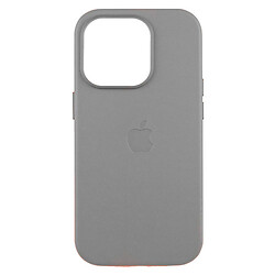 Чохол (накладка) Apple iPhone 16e, Leather Case Color, Light Grey, MagSafe, Сірий