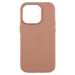 Чохол (накладка) Apple iPhone 16e, Leather Case Color, Taupe, MagSafe, Коричневий