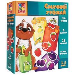 Міні розвивашка "Смачний урожай", Vladi Toys