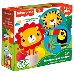 Набор для творчества с экотистом "Fisher Price: Сказочный зоопарк", Vladi Toys