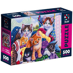 Пазлы "De.tail. Милые котята", 500 деталей, Vladi Toys